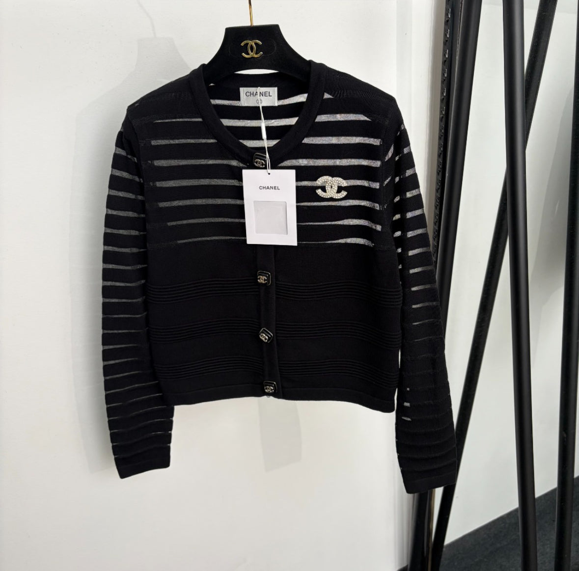Pre-Order Black C Cardigan