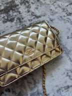 Gold Metallic Bag