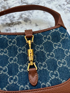 TOP QUALITY! Blue Denim G bag