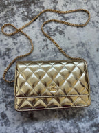 Gold Metallic Bag