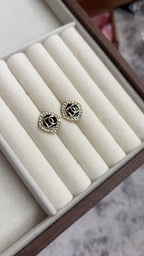 Black Diamond Earrings