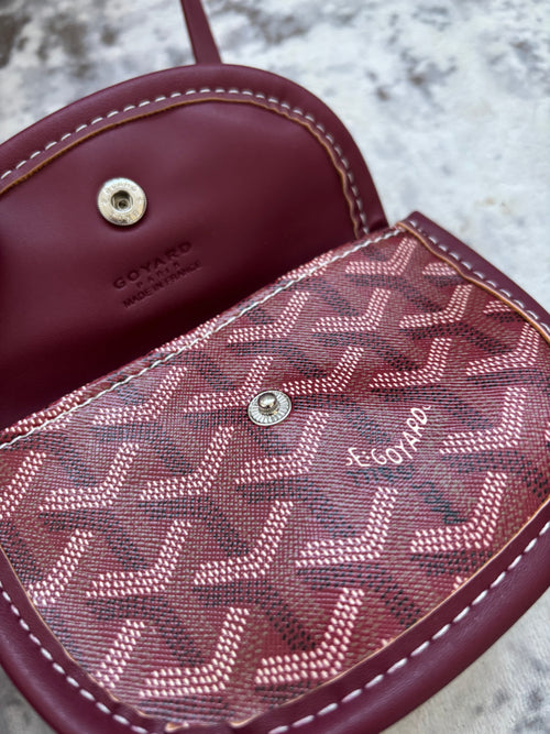 Burgandy G Small Tote