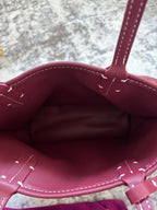 Burgandy G Small Tote