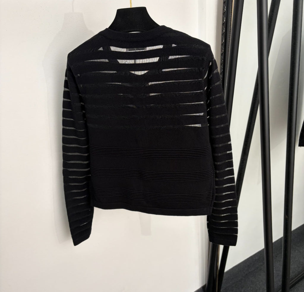 Pre-Order Black C Cardigan