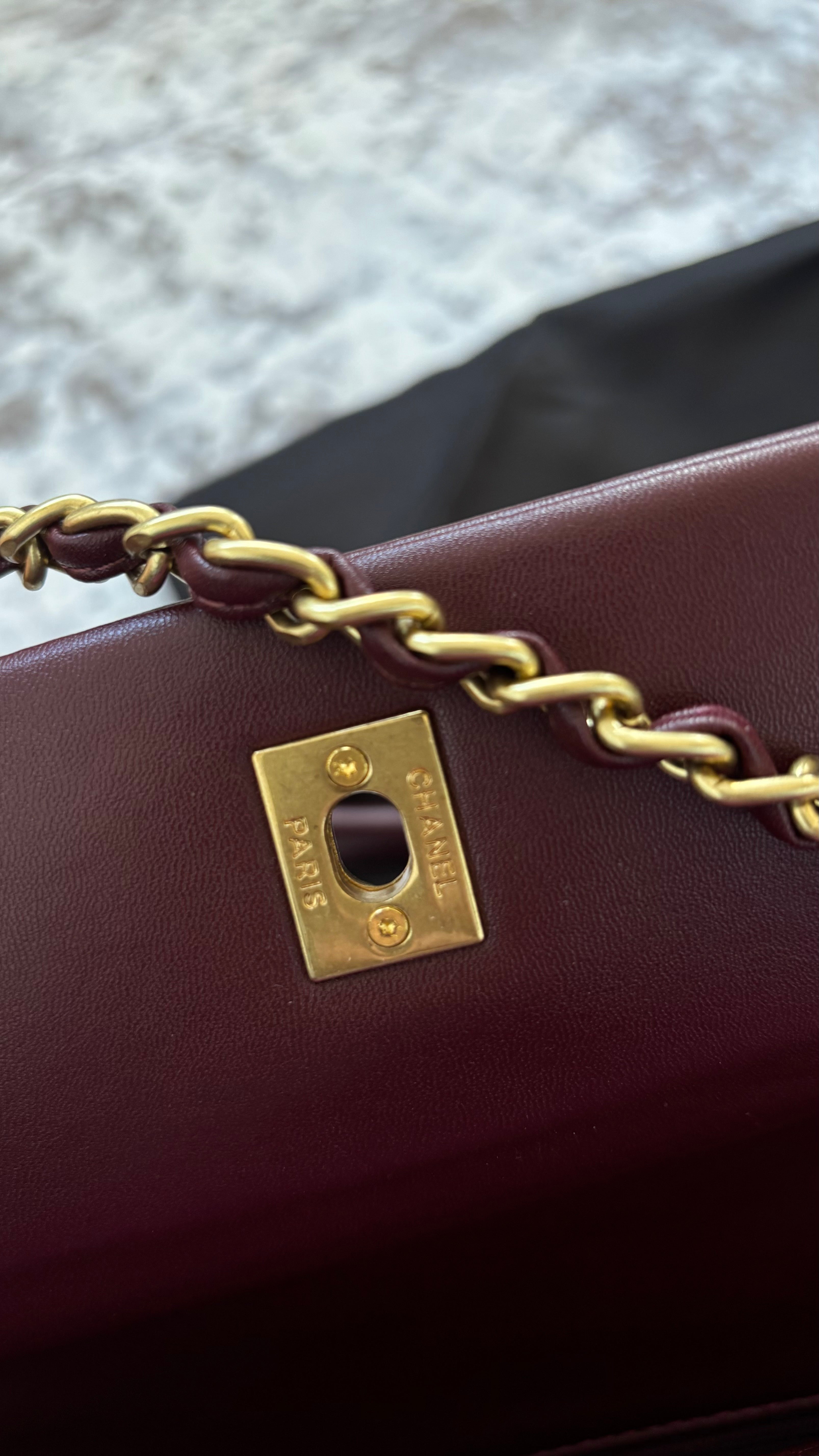 TOP QUALITY! burgandy C bag