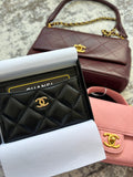 TOP QUALITY ! Black C card holder