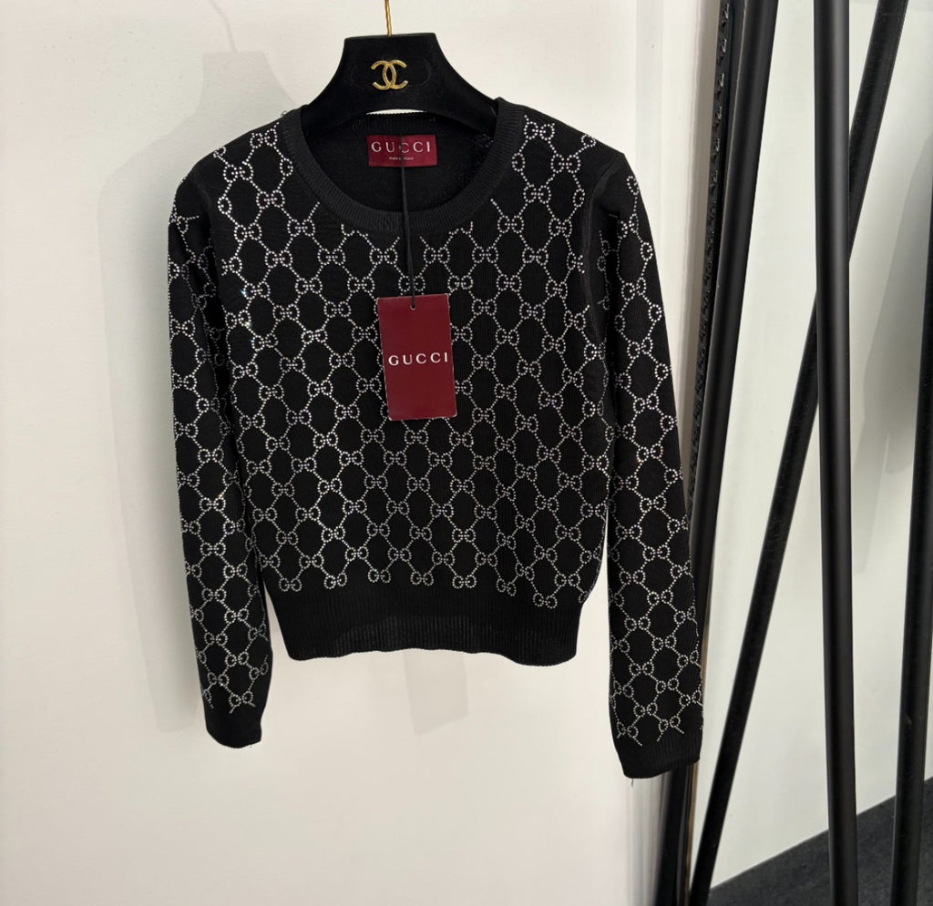 Pre-Order Black GG Jumper