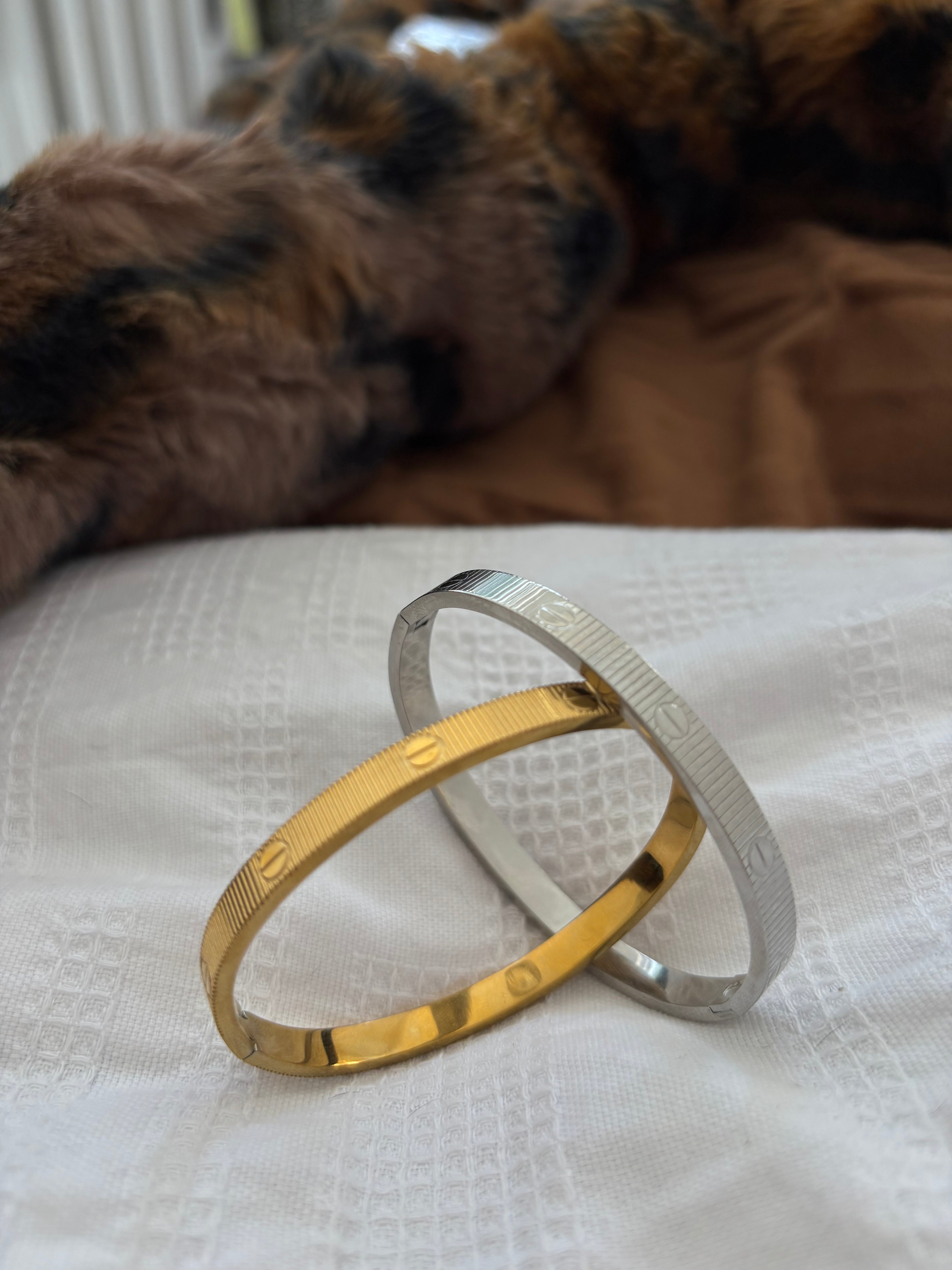 Statement C Bracelet
