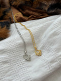 D Rhinestone Necklace