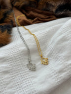 D Rhinestone Necklace