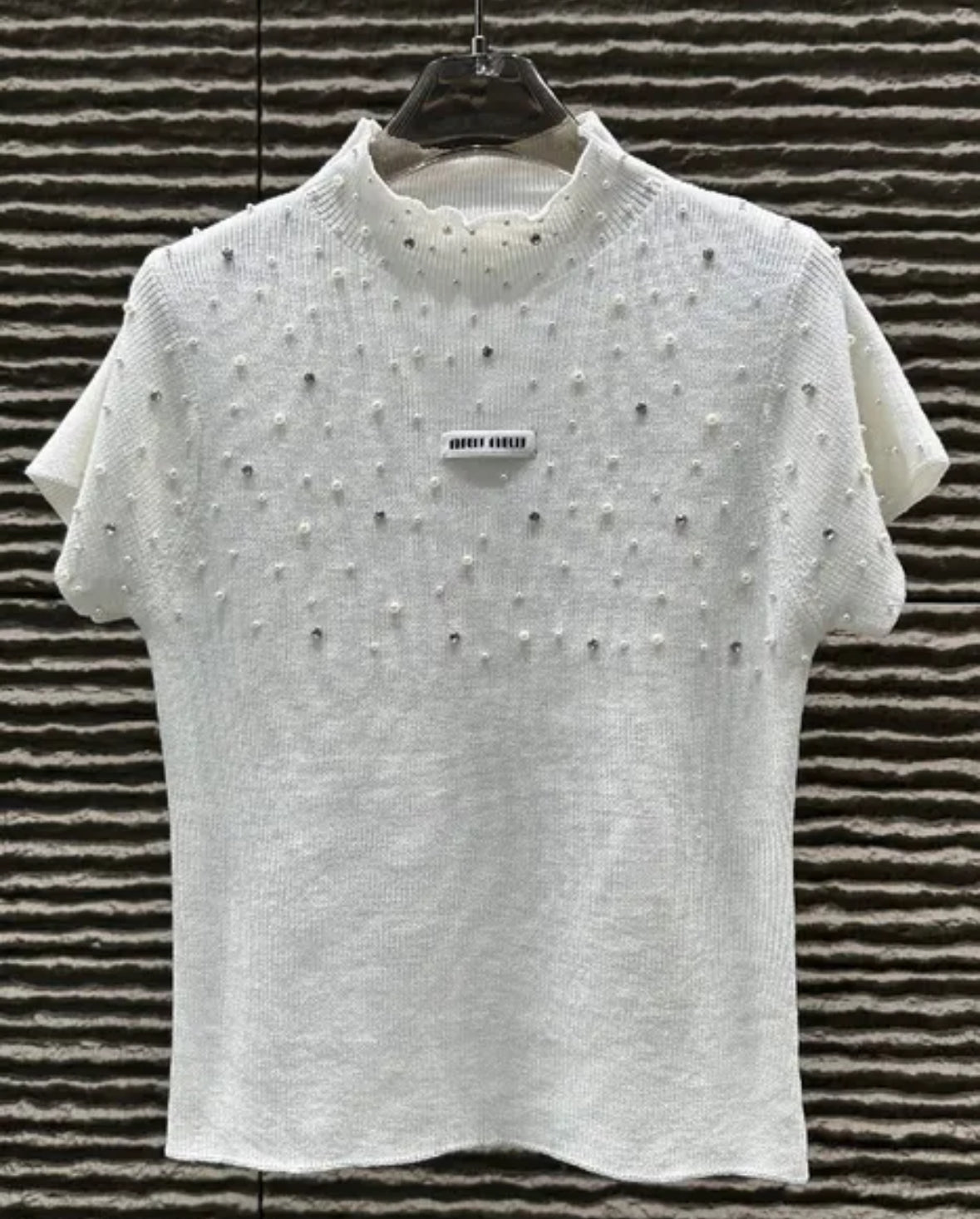 Miu Pearl Tops