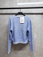 Pre-order Blue Knit C Jumper