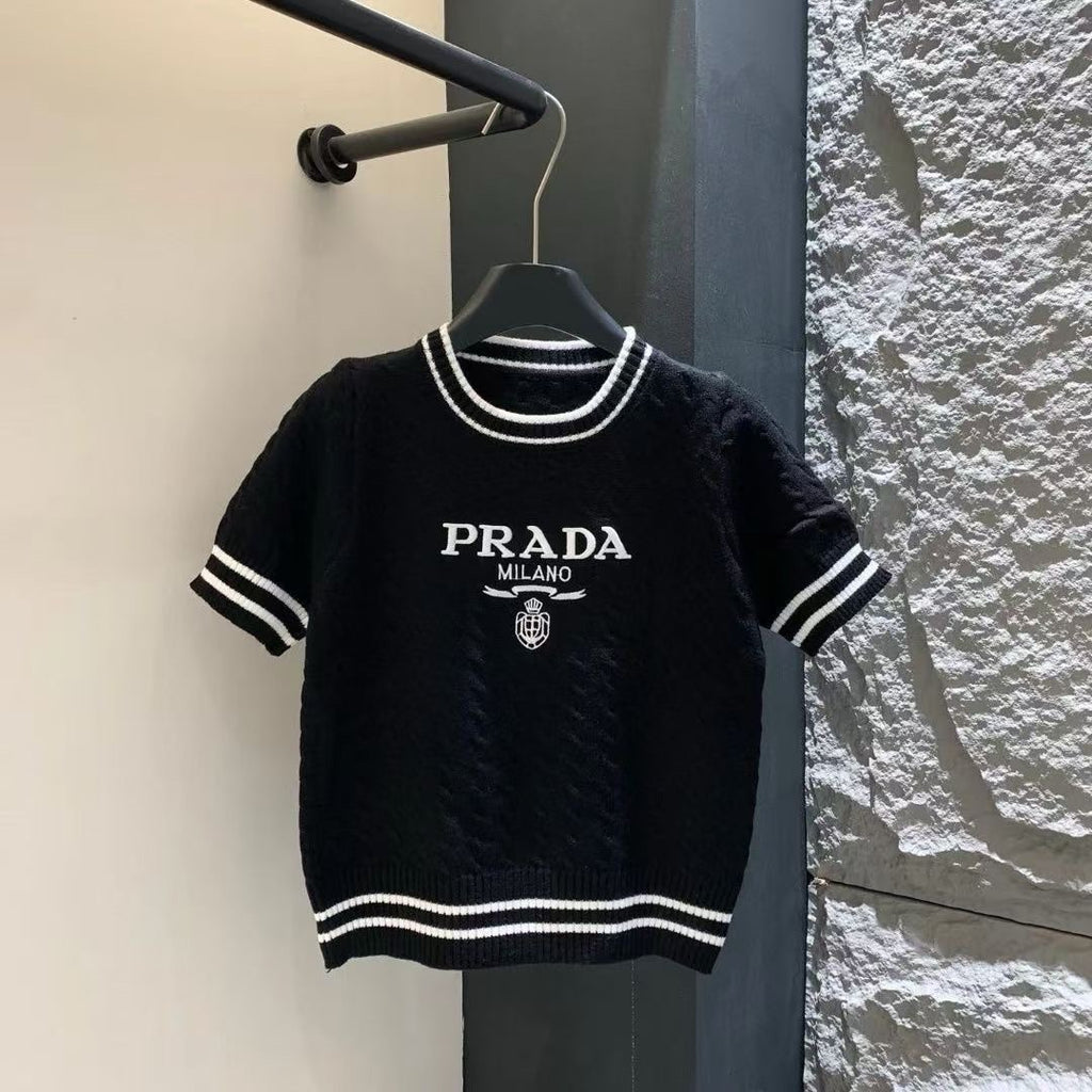Pre-Order Short Sleeve Knitted Top