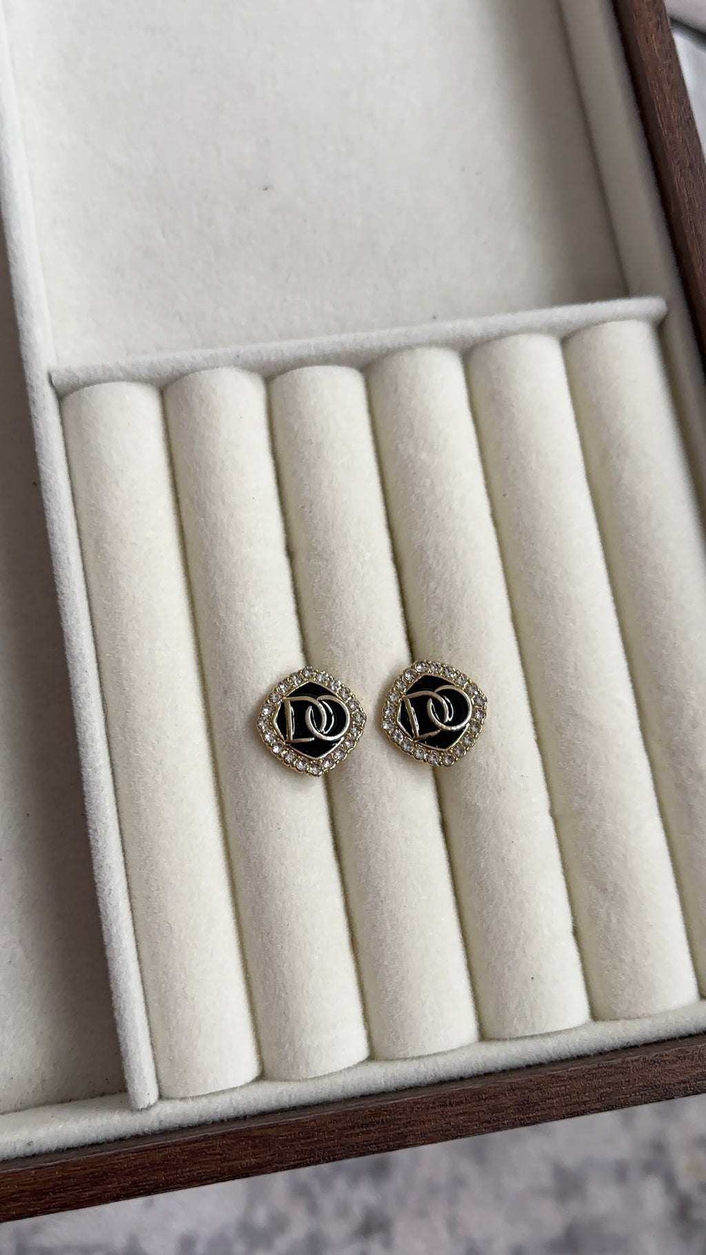 Black Diamond Earrings