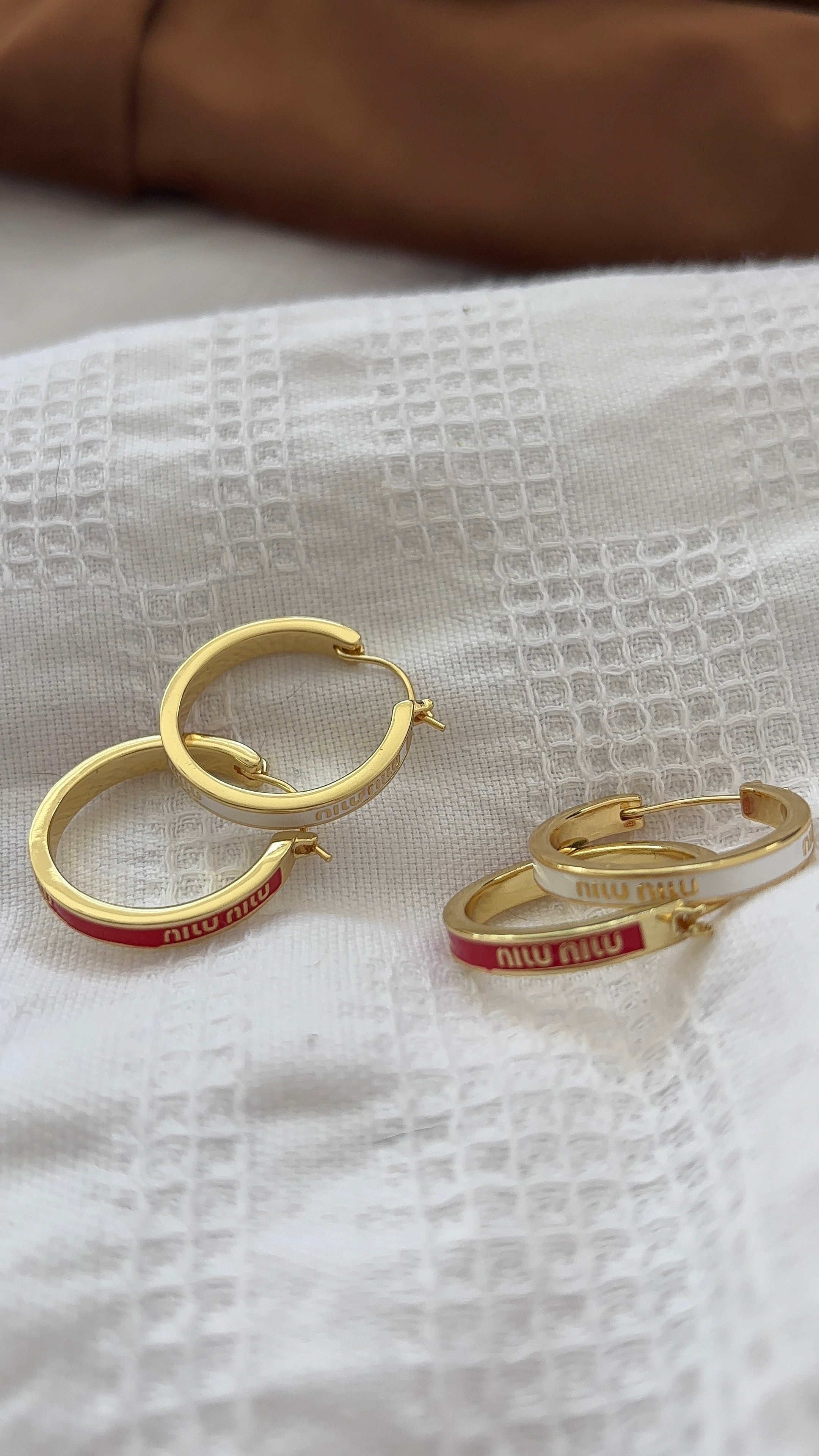 Miu Hoop Earrings