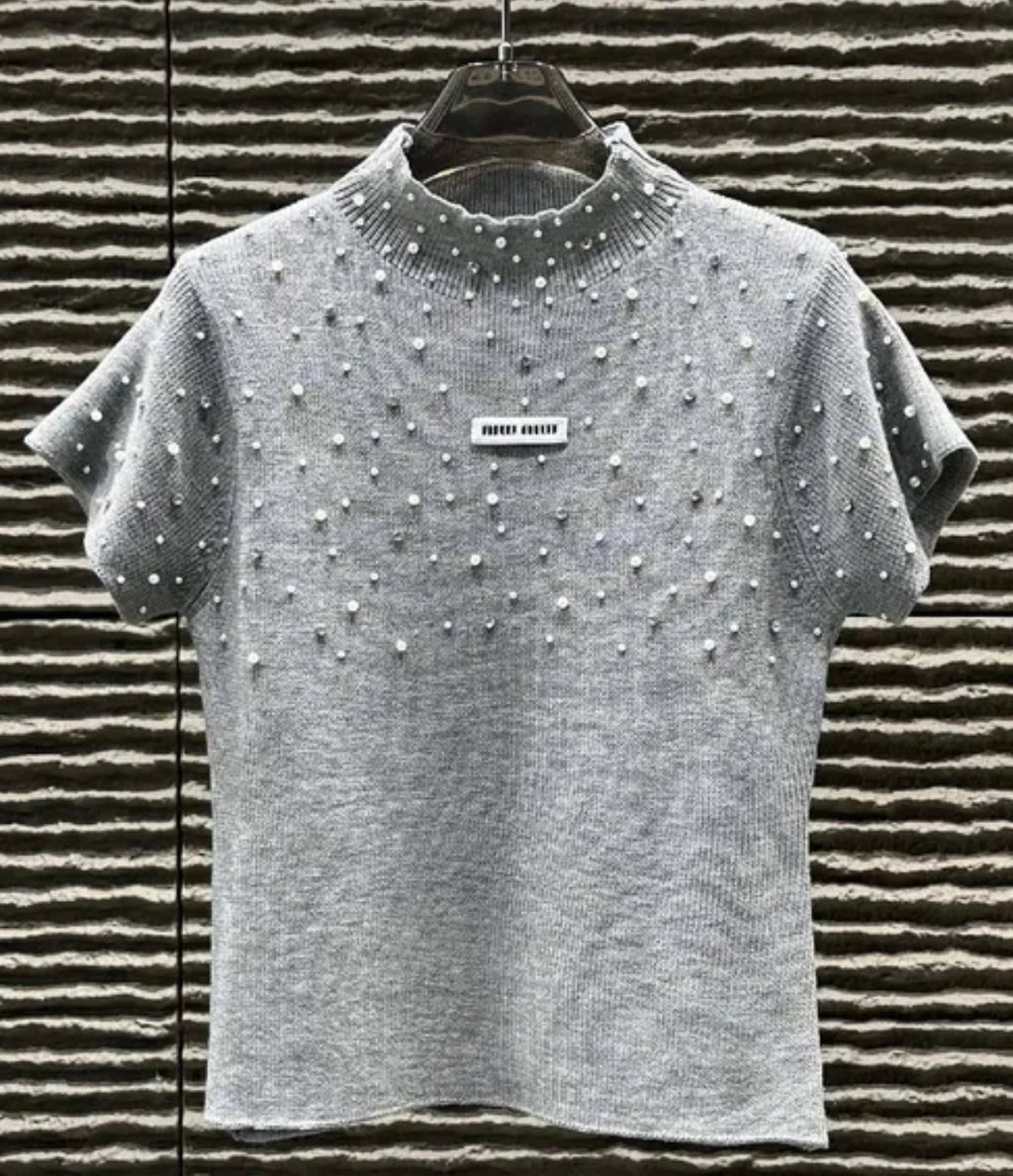 Miu Pearl Tops