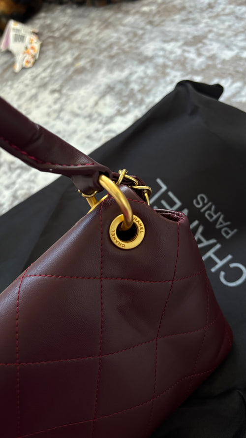 Burgandy C bag