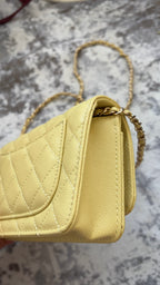 Yellow Chain Bag