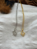 D Rhinestone Necklace