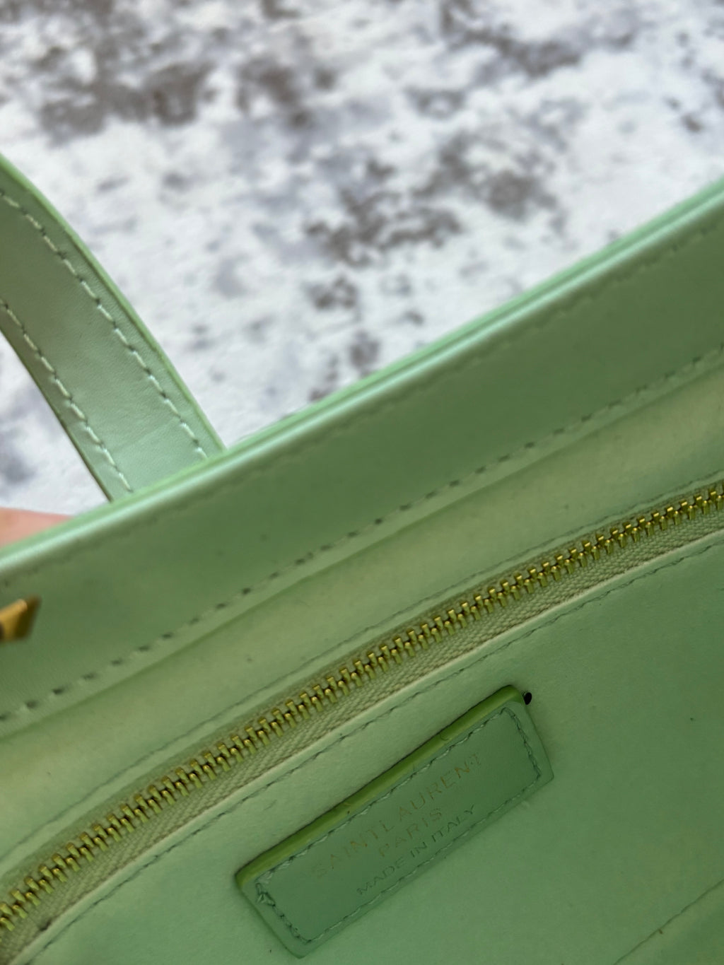 Mint Y shoulder bag